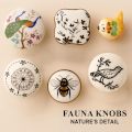 Ceramic fauna knobs