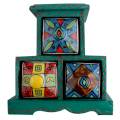 Three Drawers Spice Box