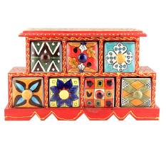 Seven Drawers Spice Box