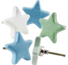 Ceramic Star Shape Knobs