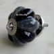 Grey Black Knob