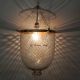 Clear Cut Glass Lamp