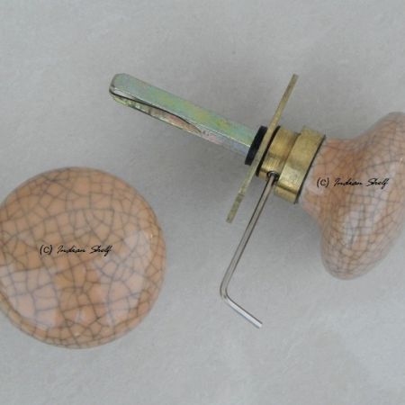 Mortice Crackle Door Handles