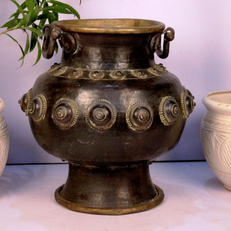 Bronze Planter-19 X 19 Inches