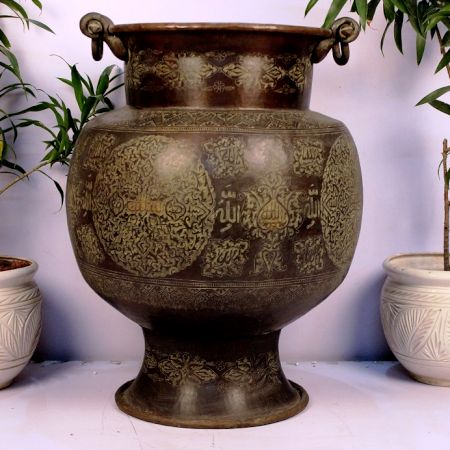 Bronze planter-31.5 x 23.25 inches