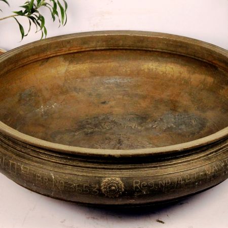 Bronze Urli-43.25 Inches