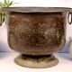 Handmade Bronze Urn Planter With Ring Handles
