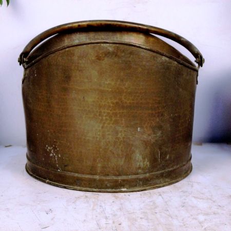 Bronze Bucket Big-12.5 X 16.5 Inches