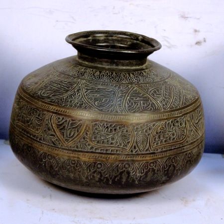 Bronze Planter-9 X 12.5 Inches