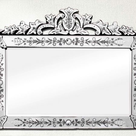 Over mantle Venetian Mirror-31 inches X 39 inches