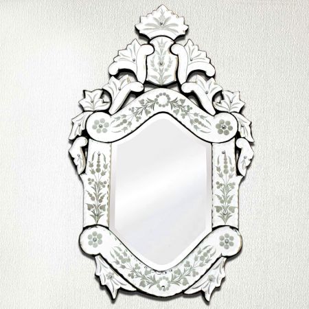 Vintage Venetian Mirror-24.5 inches X 15 inches