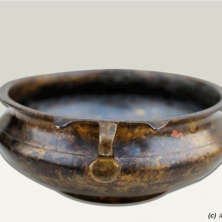 Bronze Urli-9.5 inches