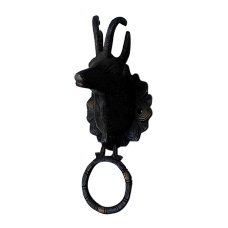 Antique Billy Goat Door Knocker-1