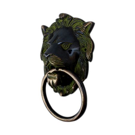 Antique Lion Door Knocker-1
