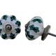 White Green Leaf Melon Drawer Knob