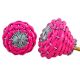 Pink Rexine Wire Knobs