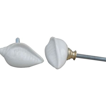 Shell Ceramic Knob