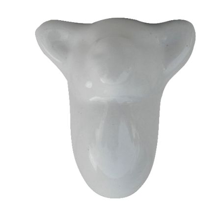 White Lama Handmade Knob
