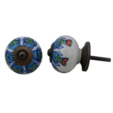 Fish Ceramic Knob (1)
