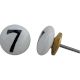 Number Ceramic Knob -7