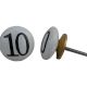 Number Ceramic Knob -10