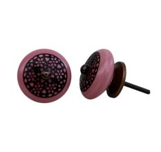 Pink Strewn Flat Knob-01