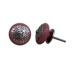 Pink Strewn Flat Knob-01