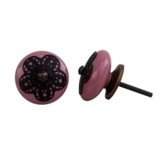 Pink Strewn Flat Knob-03