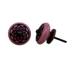 Pink Strewn Flat Knob-04