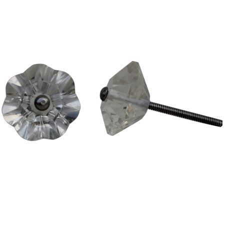 Diamond Clear Knob