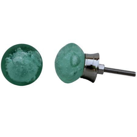 Sea Green Bubble Cabinet Knobs