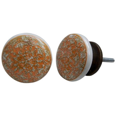 Floral Pattern Knob-04
