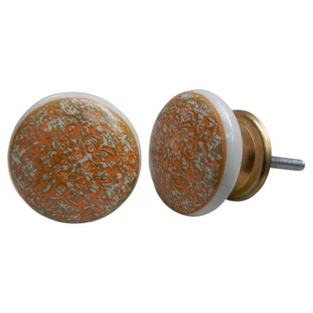 Floral Pattern Knob-04
