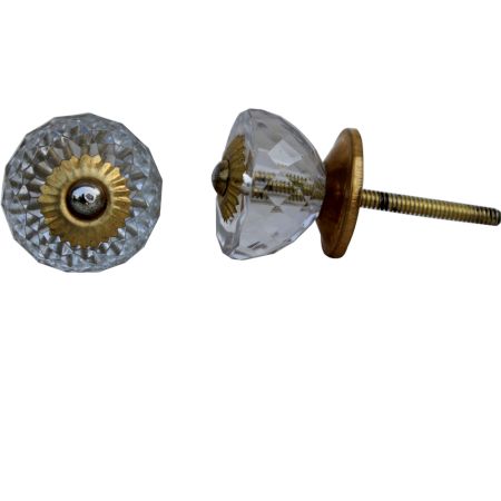 Half Round Radiant Cabinet Knob