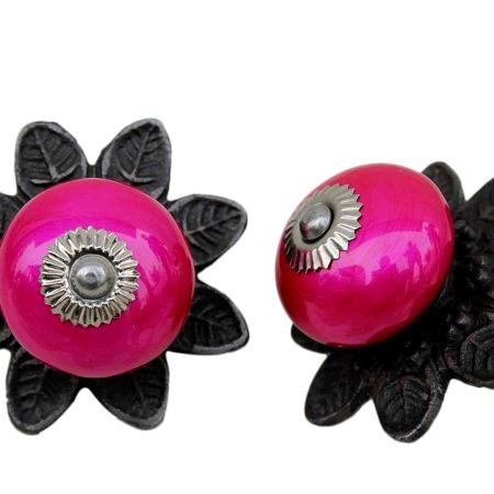 Neon Pink Protia Knob