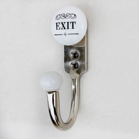 Exit Flat Ceramic Hooks
