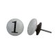 Number Ceramic Knob -1