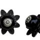 Black Ceramic Protia Knob