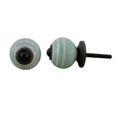 Green White Small Knob