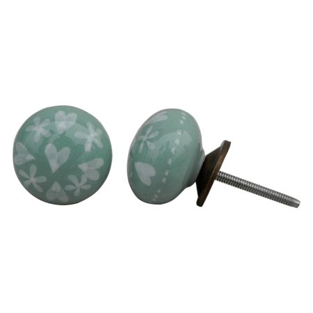 Sage Green Flat Knob (1)