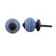 Blue Striped Small Knob