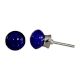 Navy Blue Bubble Knob