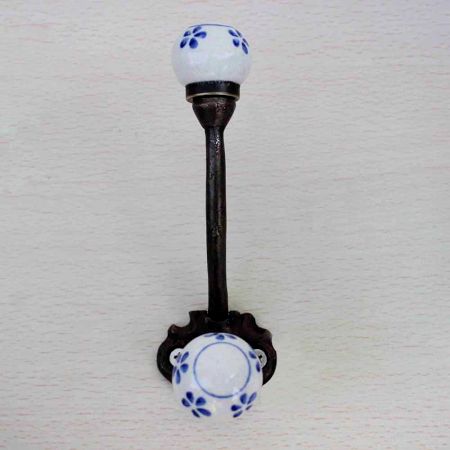 Navy Blue Tiny Iron Hook-EHG-49