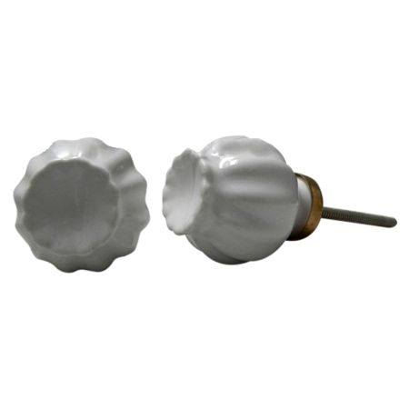 White Umbrella Knob