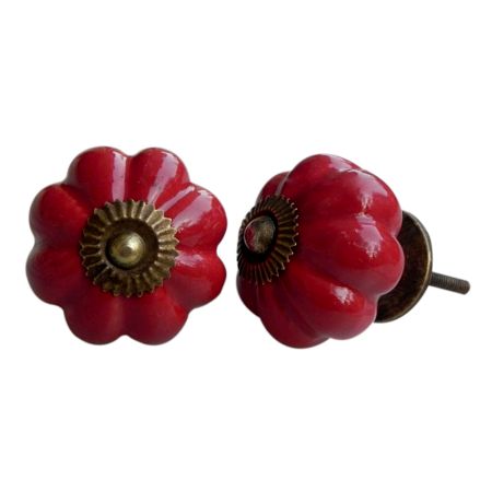 Blood Red Solid Knob