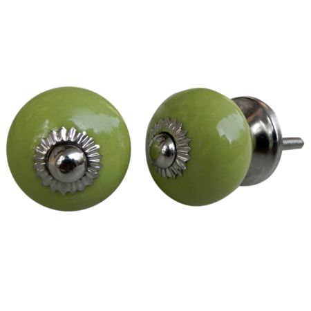 Lime Green Knob Small