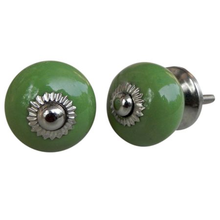Pea Green Knob (Small)