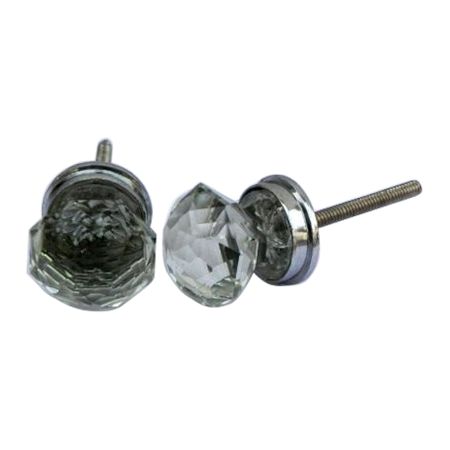 Radiant Small Glass Dresser Knob