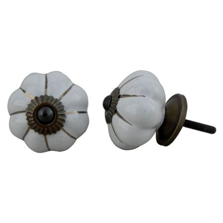 White Golden Melon Knob