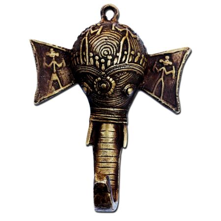 Elephant Brass Hooks